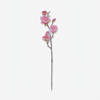 Premium Graceful Artificial Pink Magnolia Flower Stem Decorative Floral for Home Decor