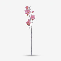 Artificial Pink Magnolia Flower Stick / Decorative Flower Stem / Home Decor Flower Stick