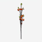 Premium Charming Artificial Orange Pomegranate Berry Stem Decorative Branch for Home Decor