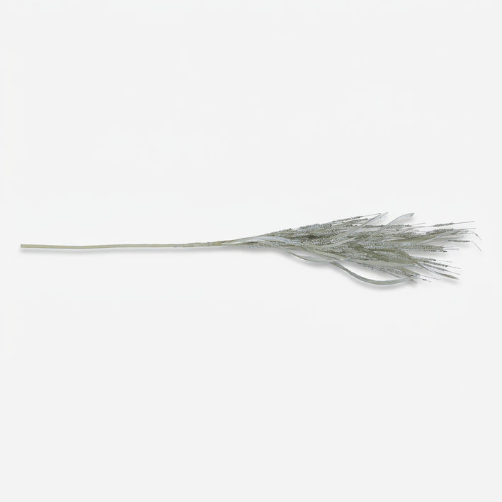 Premium Enchanting Artificial Silver Green Filler Grass Stem Decorative Floral for Home Decor