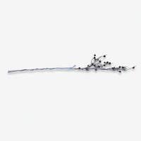 Premium Exquisite Artificial Black Berry Branch Stem Decorative Floral for Home and Office Decor