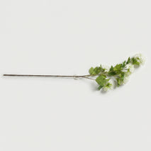 Artificial White Hydrangea Flower Branch, Multicolour Decorative Long Floral Stem for Vase Arrangement & Home Décor