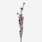 Premium Charming Artificial Red Berry Branch Stem Decorative Floral for Home and Office Decor