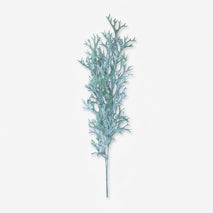 Artificial Blue Green Fern Hanging Stem, Multicolour Decorative Foliage for Wall Décor & Floral Styling