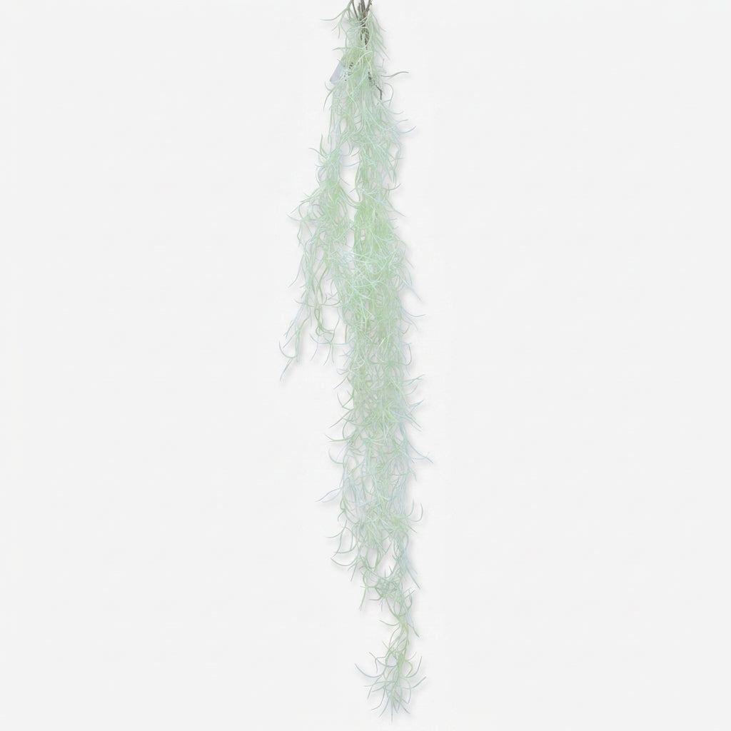 Anupam Artificial White Hanging Grass Stem, Multicolour Decorative Foliage for Vase Arrangement, Home Décor & Floral Styling