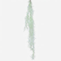 Artificial White Hanging Grass Stem, Multicolour Decorative Foliage for Vase Arrangement, Home Décor & Floral Styling