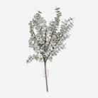 Artificial Cream Eucalyptus Leaf Branch, White Pink Decorative Foliage Stem for Vase Arrangement & Home Décor