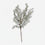 Artificial Cream Eucalyptus Leaf Branch, White Pink Decorative Foliage Stem for Vase Arrangement & Home Décor