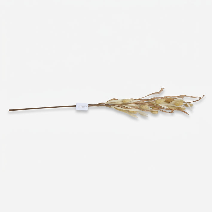 Premium Graceful Artificial Dried Beige Decorative Flower Stem for Home & Floral Arrangement