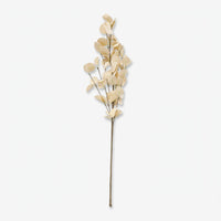 Premium Charming Artificial Cream Eucalyptus Leaf Branch for Home, Office & Table Decoration
