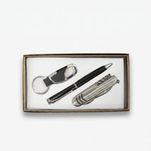Premium Charming Premium Men’s Gift Set with Keychain, Pen & Multi-Tool