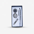 Premium Alluring Football Keychain Gift Set with Pen & Nail Cutter for Men