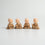 Cute Baby Monk Showpiece Set, Cream Resin Little Monk Figurines / Decorative Tabletop Statues / Home & Office Décor
