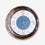 Premium Exquisite Round Decorative Wall Clock with Blue Dial for Home & Office