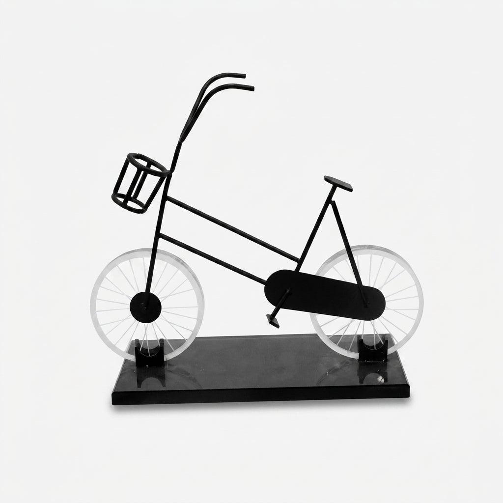 Premium Stunning Metal Bicycle Decorative Showpiece for Home & Office Table Decor