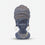 Premium Charming Black Buddha Head Decorative Statue with Beaded Design
