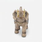 Premium Enchanting Antique Finish Elephant Statue Decorative Showpiece for Home Decor