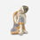 Sleeping Buddha Showpiece, Multicolour Resin Resting Buddha Figurine / Peaceful Tabletop Statue / Home Temple & Meditation Décor