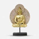 Premium Exquisite Golden Buddha Wall Decor Statue with Stand for Home Decor