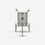 Metal Tricycle Pen Stand, Silver Decorative Cycle Desk Organizer / Mini Bicycle Pen Holder / Tabletop Office & Study Décor