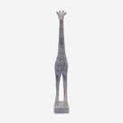 Wooden Giraffe Showpiece, Tall Decorative Giraffe Figurine / Animal Statue for Home Décor, Office Décor & Gifting