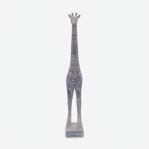 Wooden Giraffe Showpiece, Tall Decorative Giraffe Figurine / Animal Statue for Home Décor, Office Décor & Gifting