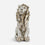 Silver Lion Showpiece, Resin Sitting Lion Figurine / Decorative Tabletop Statue for Home Décor, Office Décor & Gifting