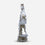 Silver Horse Showpiece for Home Décor, Decorative Resin Horse Figurine / Tabletop Statue / Luxury Animal Showpiece for Living Room, Office & Gifting