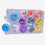 Donut Design Fridge Magnet, Multicolour Plastic Decorative Refrigerator Magnet for Kitchen, Home Décor & Gifting