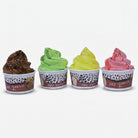 Ice Cream Design Fridge Magnet Holder Set, Multicolour Plastic Decorative Magnet for Refrigerator Décor & Gifting