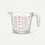 Transparent Glass Measuring Cup, 500 ml Kitchen Measuring Jug with Handle for Cooking & Baking
