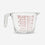 Transparent Glass Measuring Cup, 500 ml Kitchen Measurement Jug with Handle & Pouring Spout