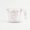 Transparent Glass Measuring Cup, 350 ml Measurement Jug with Handle for Kitchen Baking & Cooking Use