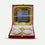 Golden Silver 4 Bowl Set with Box, Decorative Brass Serving Set for Dry Fruits, Sweets & Gifting