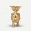 Golden Elephant Bowl Stand Showpiece, Decorative Elephant Bowl for Home Décor, Table Décor & Gifting