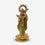 Golden Brass Ram Murti, Decorative Lord Ram Idol for Pooja Room, Mandir Décor & Spiritual Gifting