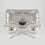 Silver Finish 2 Bowl Set with Tray & Spoons, Decorative Serving Set for Sweets, Dry Fruits & Gifting