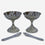 2 Cup Set with Spoon, Golden Finish Dessert Serving Set with Premium Gift Box