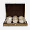 Golden Lotus Bowl Set with Spoon and Box, Decorative Brass Serving Bowl Set for Dry Fruits & Sweets