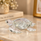 Anupam Premium Crystal Turtle Showpiece | Elegant Home Decor Table Accent - Glass Clear Color (Pack of 1)