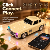 Anupam 10W cream car Bluetooth speaker 3