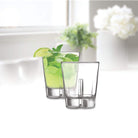 CELLO Borgo Glass Tumbler Set of 6 | 340ml Clear Drinking Glasses | Stylish & Versatile Beverage Tumblers for Water, Juice, Soft Drinks & Mocktails
