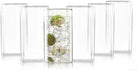 CELLO Borosilicate Glass Tumbler Set of 6 | 290ml Crystal Clear Drinking Glasses | Durable Water & Juice Glasses for Everyday Use