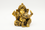 Premium Brass Finish Lord Ganesha Idol – Decorative Ganpati Murti for Home, Office & Temple