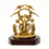 Premium Golden Lord Ganesha Idol with Peacock & Tree Design | Decorative Ganpati Murti for Home & Mandir