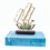 Premium Decorative Sailing Ship Showpiece with Elegant Wooden Base – Nautical Home & Office Décor