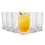 CELLO Estonia Glass Tumbler Set of 6 | 310ml Crystal Clear Drinking Glasses | Elegant Beverage Tumblers for Water, Juice, Mocktails & Soft Drinks