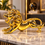 Anupam Premium Majestic Golden Lion Decorative Showpiece | Luxury Home & Office Decor Figurine