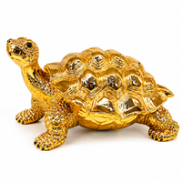 Anupam Premium Luxury Golden Tortoise Decorative Showpiece | Premium Home & Office Decor Figurine