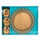 Anupam Premium Golden Dry Fruit Serving Set with Decorative Round Tray & 3 Lidded Containers | Festive & Gift Set